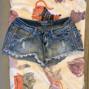 Jean shorts